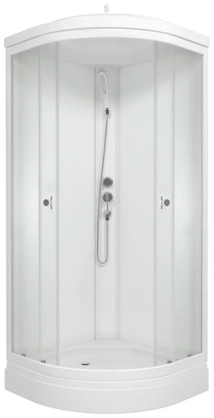 Душевая кабина Triton Ультра 80*80 А, 1/4 круг, низкий, ПД22, КР16, КС56, ЗС23(1), СТ22(1), КН8(1), 