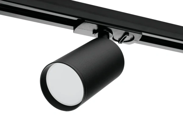 Светильник трековый WOLTA WTL-GU10/02B IP20 под лампу GU10 Чёрный BASIC D52x125x85