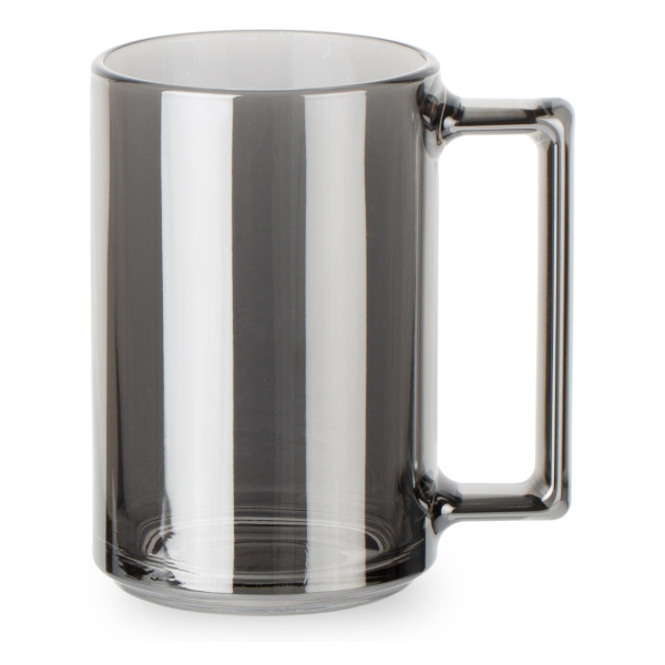 Кружка ФИТНЕС СИЯЮЩИЙ ГРАФИТ 320мл P9321