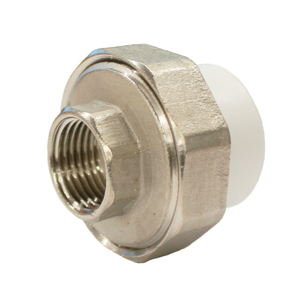 Переходник ПП-ВР 25*1/2 разъёмный белый