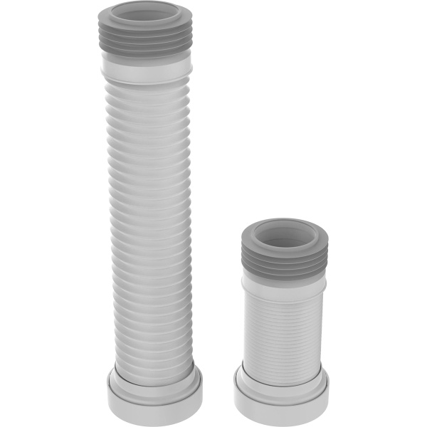 Aquant Удлинитель гибкий для унитаза армированный 280-560мм