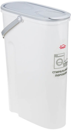 Контейнер для стирального порошка IDEA 5л смоки М 1240