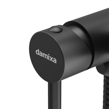 Смеситель Damixa 217000000 Option монтируемый в стену, черный,