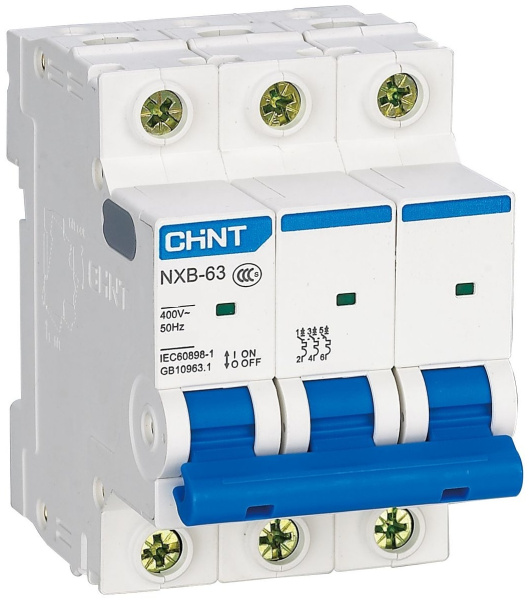 Авт. выкл. NXB-63S 3P 40А 4.5kA х-ка C (R)