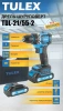 Дрель-шуруповерт TULEX TDL-21/55-2,2-ск,Li-Ion,рев,20+1,БЗУ,10мм,0-350 и 0-1400об/мин,2А/ч,21В,кейс
