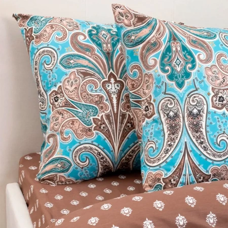 Комплект постельного белья Василиса 2,0 сп поплин нав. 70х70х2 шт 71070/1