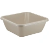 Таз квадратный IDEA 12л Латте