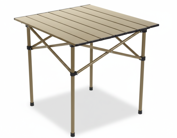Стол кемпинговый компактный в чехле, алюминевый 53х51х55 см CM-009 CN