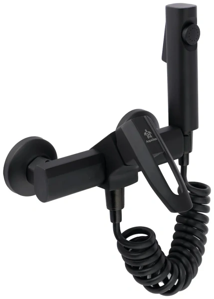 Смеситель д/гигиен. черный AquaDeus  81 Black