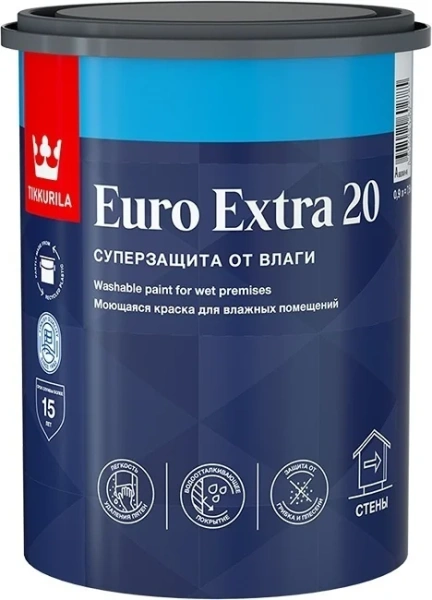 Краска Euro Extra 20 A_New 2,5L