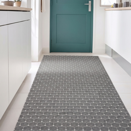 Коврик гобеленовый Luca JACQUARD Frades Anthracite 0,65х25 м ALF298-065