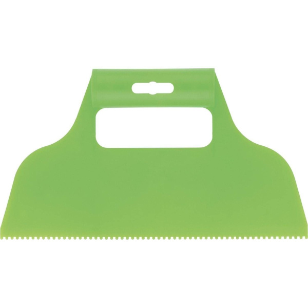 Шпатель для клея, пластмассовый, зубчатый 2х2 мм// Сибртех