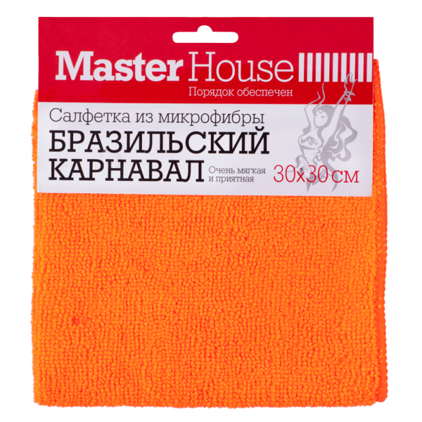 Салфетка Бразильский карнавал из микрофибры 30x30 см 60154