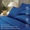 Комплект постельного белья Verossa Indigo 1,5 сп 70х70 см страйп 738036