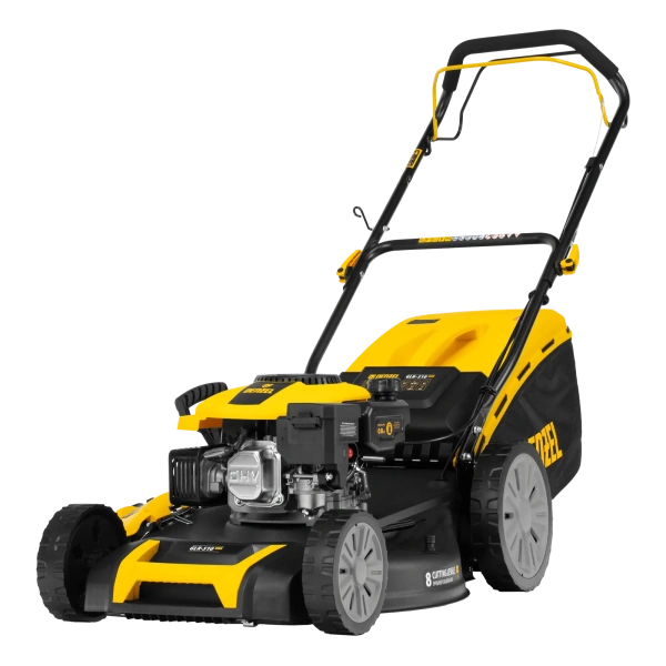 Газонокосилка бензиновая GLR-510SP-K, 180 см3, ширина 51 см, привод, травосборник 65 л// Denzel