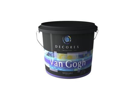 Краска водоэмульсионная интерьерная, Decorex VAN GOGH NEW, 1 кг