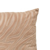 Подушка декоративная Atmosphera Tigris 40х40 см 212452A бежевый лен