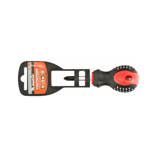 Отвертка Matrix Fusion Ph2 х 38мм CrV 3-х компонентная рукоятка anti slip