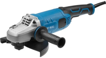 Углошлифмашина двуручная BULL WS 2301 в кор. 2400 Вт, 230 мм, вибро, плавный пуск, 4м