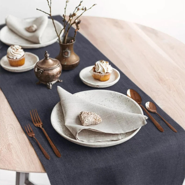 Дорожка сервировочная Волшебная Ночь 40х140 см Индиго Вид 1