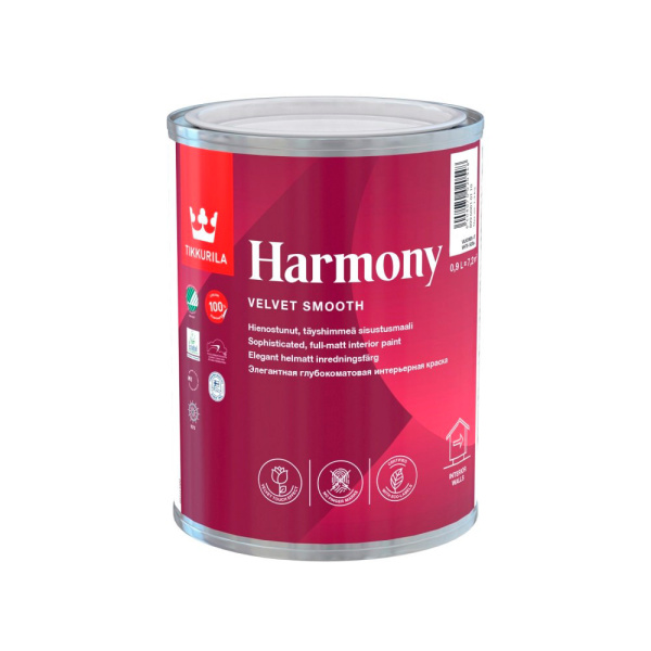 Краска интерьерная HARMONY C гл/мат 0,9л