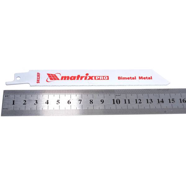 Полотна по металлу для сабельной пилы S922EF 125 / 1,4 мм, Bimetal, 2 шт., PRO// Matrix