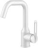 Смеситель д/р Haiba нержавеющая сталь, белый HB 10825-8