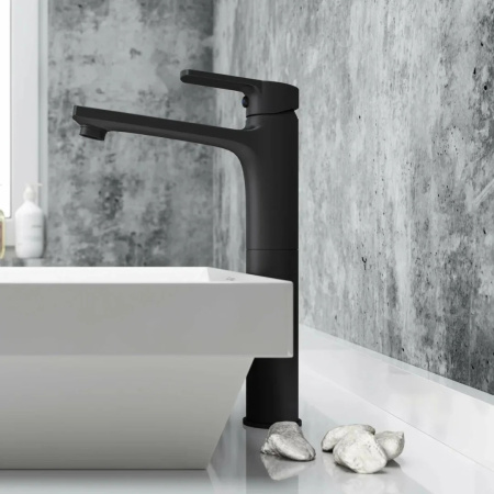 Смеситель д/р ESKO черный Singapore black SB 25