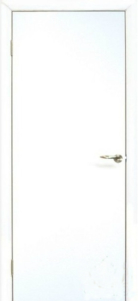 Дверное полотно глухое  01 ДГ Белый  21-7