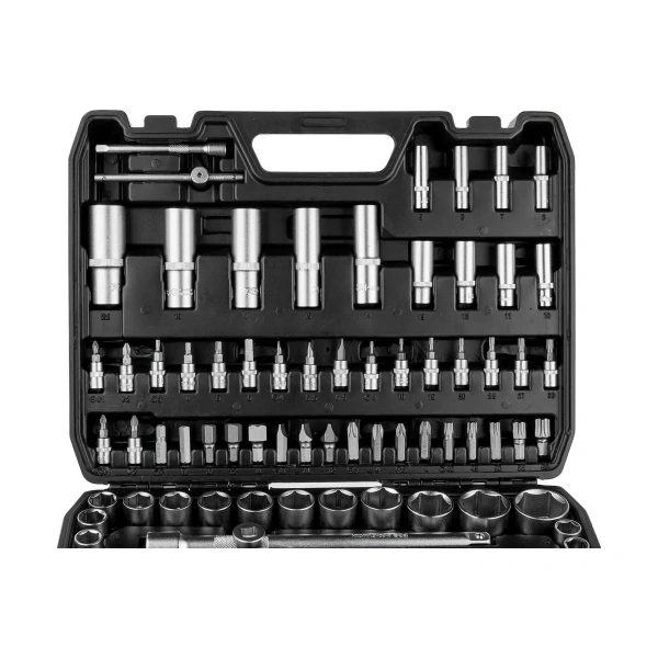 Набор головок и бит 108 пр. 1/4",1/2" PRO STARTUL STUTTGART (PRO-108S), арт.PRO-108S