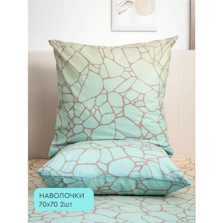 Комплект постельного белья Василиса 2,0 сп нав 70х70х2 шт 20839/1 Бязь