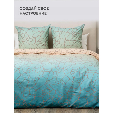 Комплект постельного белья Василиса 2,0 сп нав 70х70х2 шт 20839/1 Бязь