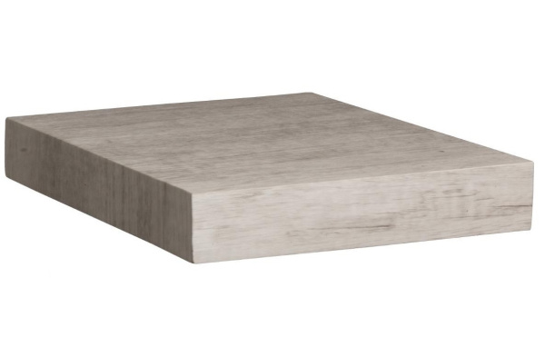 Полка настенная 5Five 23,5х23,5х3,8 см серый 138952D