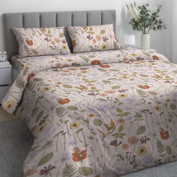 Комплект постельного белья Волшебная Ночь Фантазия семейный 50х70 см поплин 926346