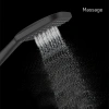 Лейка для душа, черная матовая, 3F, Ideal Spa, Milardo, ILS3FBSM18