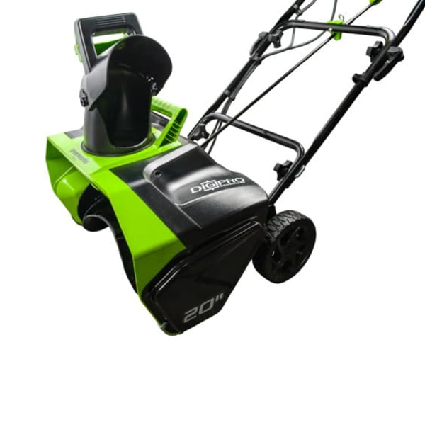 Снегоуборщик аккумуляторный Greenworks GD40SB 40V, 51 см, бесщеточный, с 1хАКБ 4 Ач и ЗУ