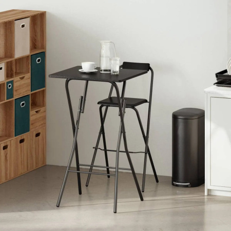 Стул барный 5Five складной 51х52х97 см черный 102331