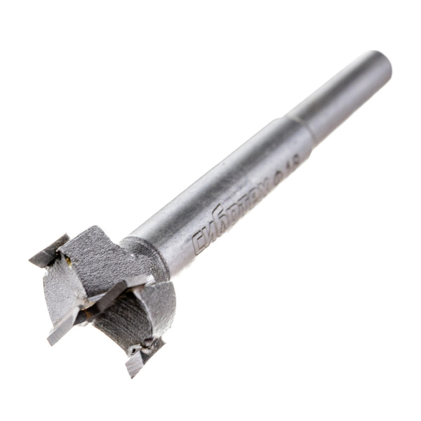 Сверло Форстнера по дереву, 18 мм, цилиндрический хвостовик // СИБРТЕХ