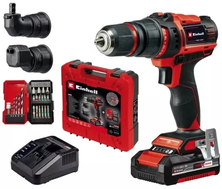 Шуруповерт аккум. Einhell TE-CD 18/45 3X-Li +22 1x2,0Ah (4513990)