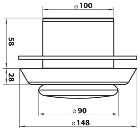Анемостат Anemo 100 ZERNBERG