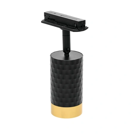 Светильник трековый WOLTA WTL-GU10/10BG под лампу GU10 Черный / Золотой CELLA