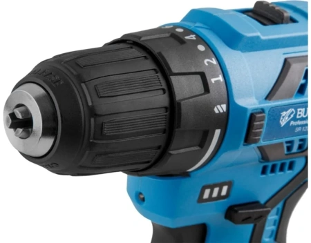 Дрель-шуруповерт аккумуляторный BULL SR 1203 в чем. БЕСЩЕТ., 12 В, 40 Н*м, 2*2 А*ч акб, БЗП 10 мм