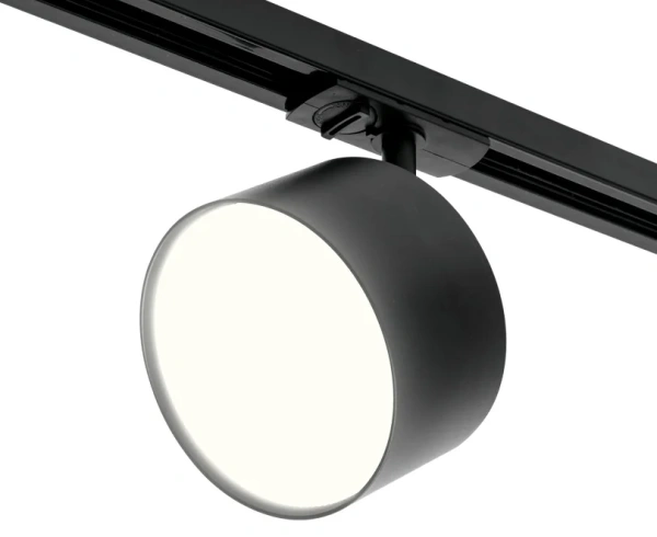 Светильник трековый WOLTA WTL-18/GX70-BL BASIC под лампу GX70 Чёрный IP20 D115x65x122