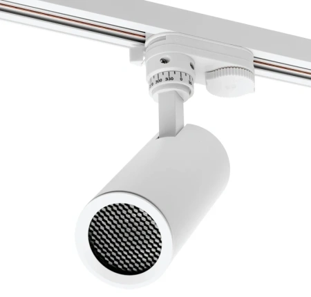Светильник трековый WOLTA WTL-GU10/01W IP20 под лампу GU10 Белый BASIC D60x136x140
