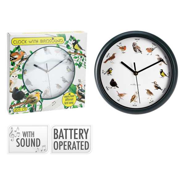Часы настенные с пением птиц 837165370 К