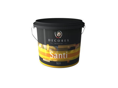 Декоративная штукатурка Decorex SANTI NEW, 5 кг, база silver
