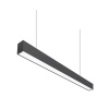 Светильник подвесной LINETA-40/SUR/40K/BLC/40W/4400LM/52x82x1200mm