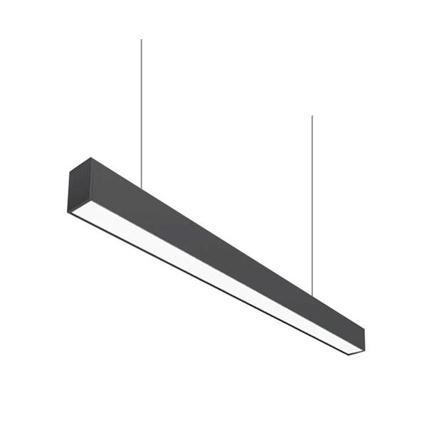 Светильник подвесной LINETA-40/SUR/40K/BLC/40W/4400LM/52x82x1200mm