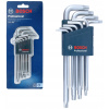Набор ключей Torx 9 шт. 10-50 мм BOSCH 1600A01TH4