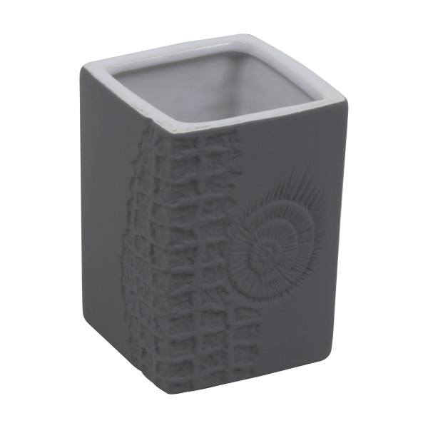 Набор для ванной комнаты Bathlux light gray (дозатор, 2 стакана, мыльница) 73160